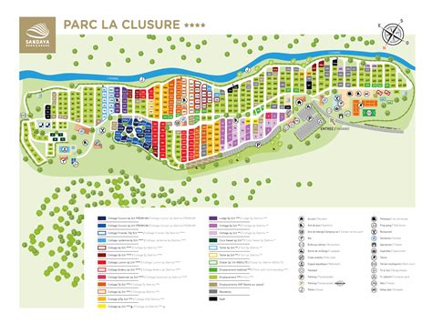 parc la clusure plattegrond|camping Parc La Clusure in Bure (Tellin), Ardennen